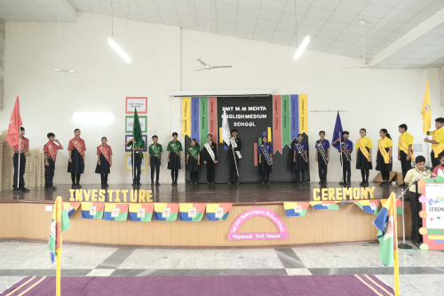 Investiture Ceremony 2025 | Smt. M. M. Mehta English Medium School (Std ...